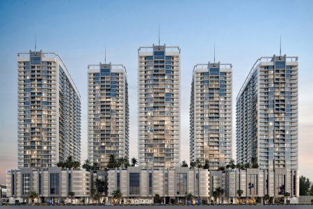 Ajman Creek Towers Road View